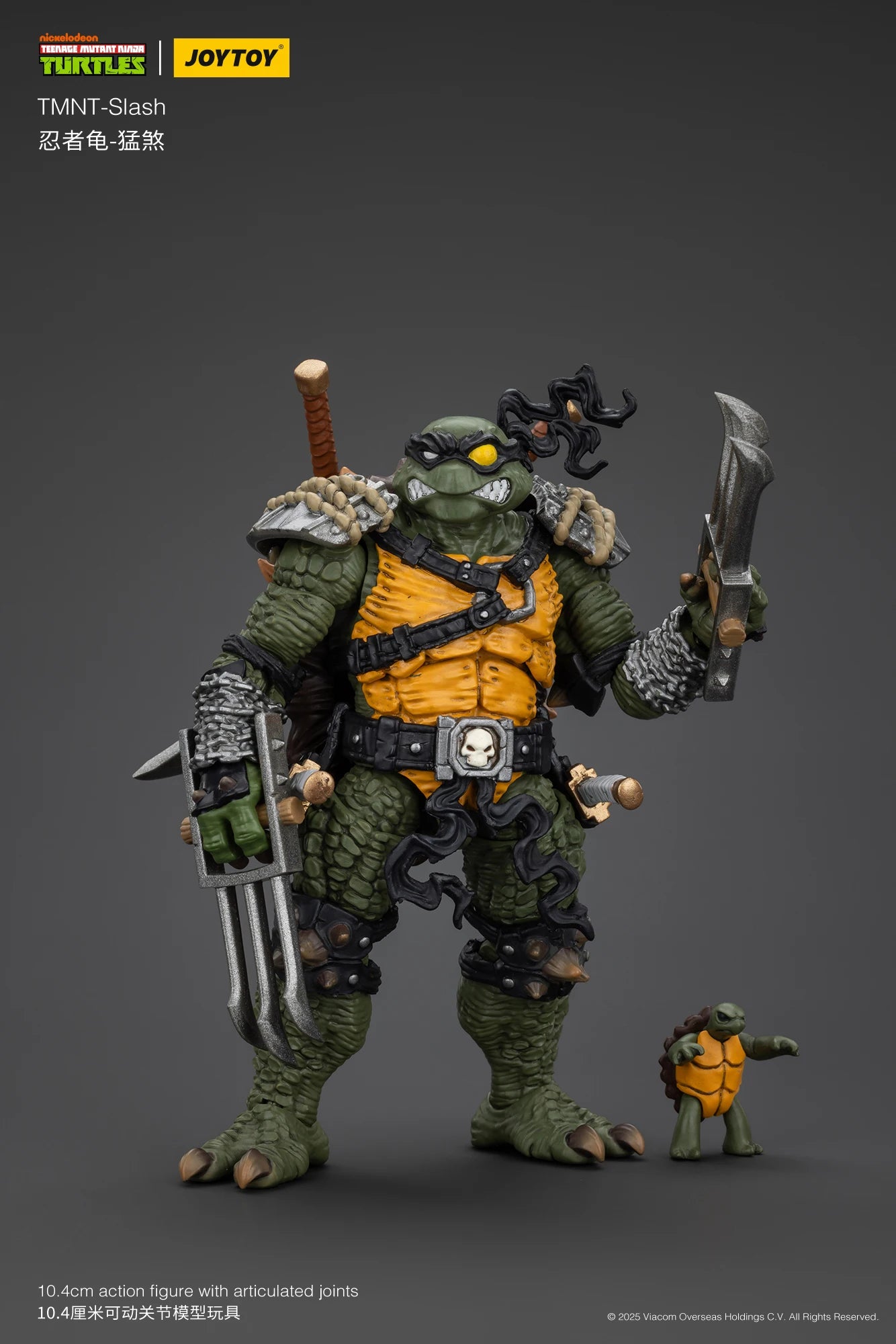 1/18 JOYTOY Action Figure Turtles Slash Tokka Anime Toy