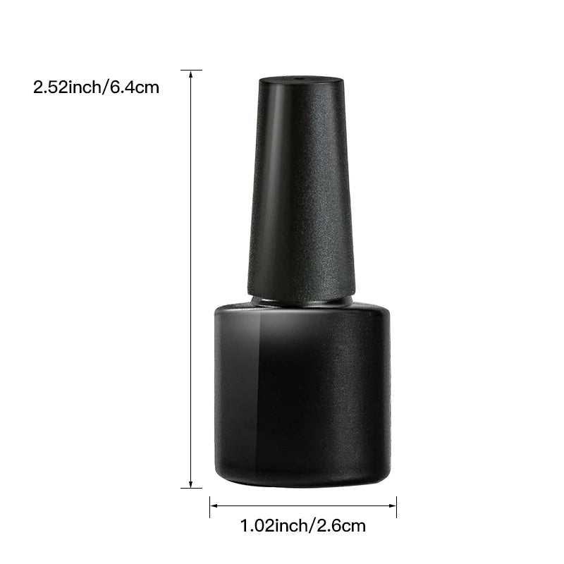 MEET ACROSS 7ml Pink Fluorescent Reflective Gel Nail Polish Glitter Neon Semi Permanent UV LED Gel Nail Art Varnish Manicure