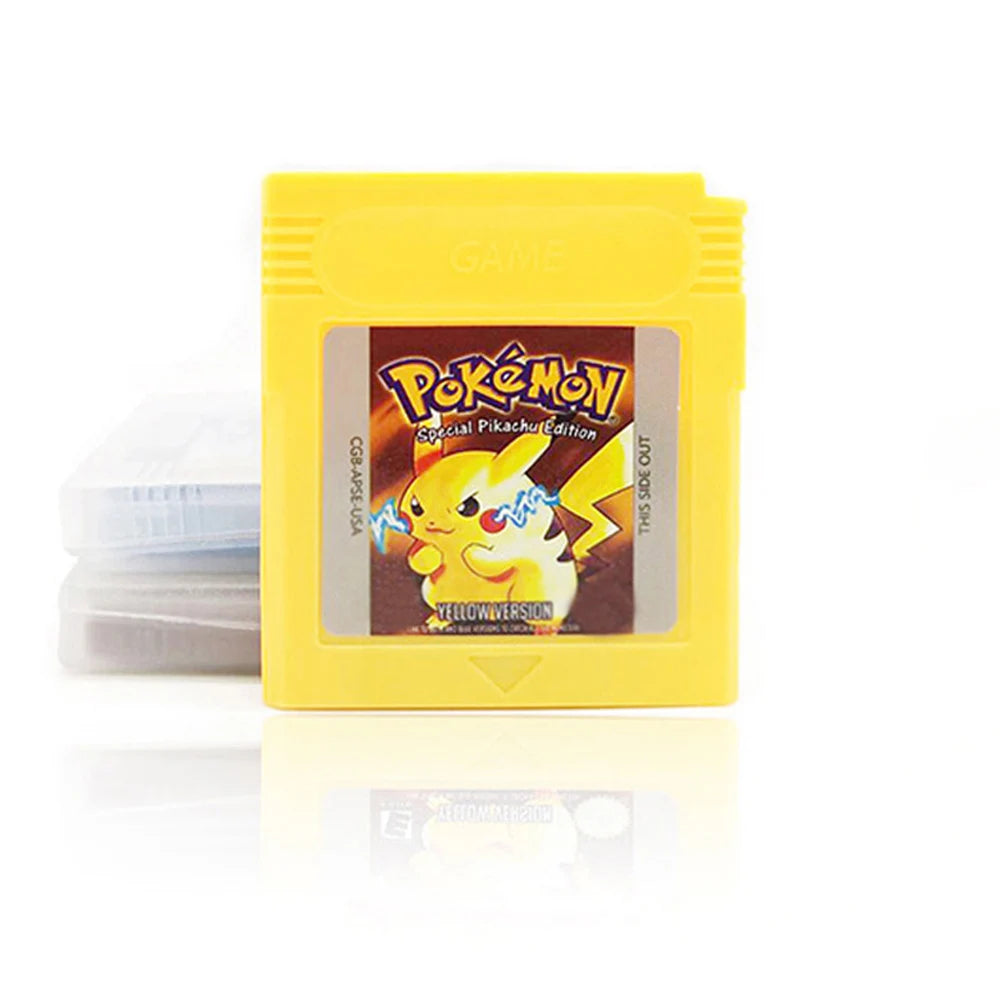 Pokemon GBC 16-bit Game Video Game Cartridge Console Card Pokemon Red Blue Crystal Golden Green Silver Yellow