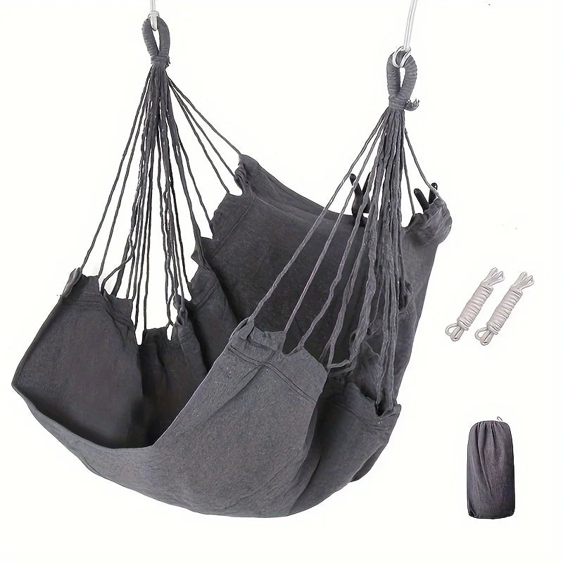 Hangout Haven™ – Chaise hamac relaxante avec sac de rangement