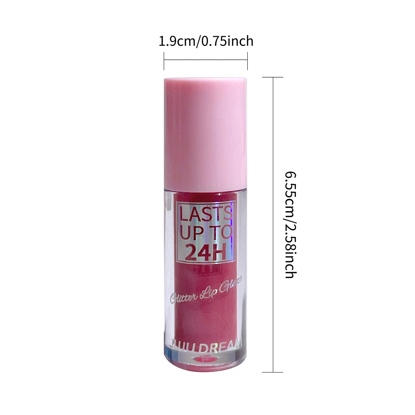 6 Colors Glitter 1pcs Lip Glaze Long Lasting Lip Gloss Waterproof Liquid Lipstick Makeup Lip Oil Lip Tint Moisturizing Lip Balm
