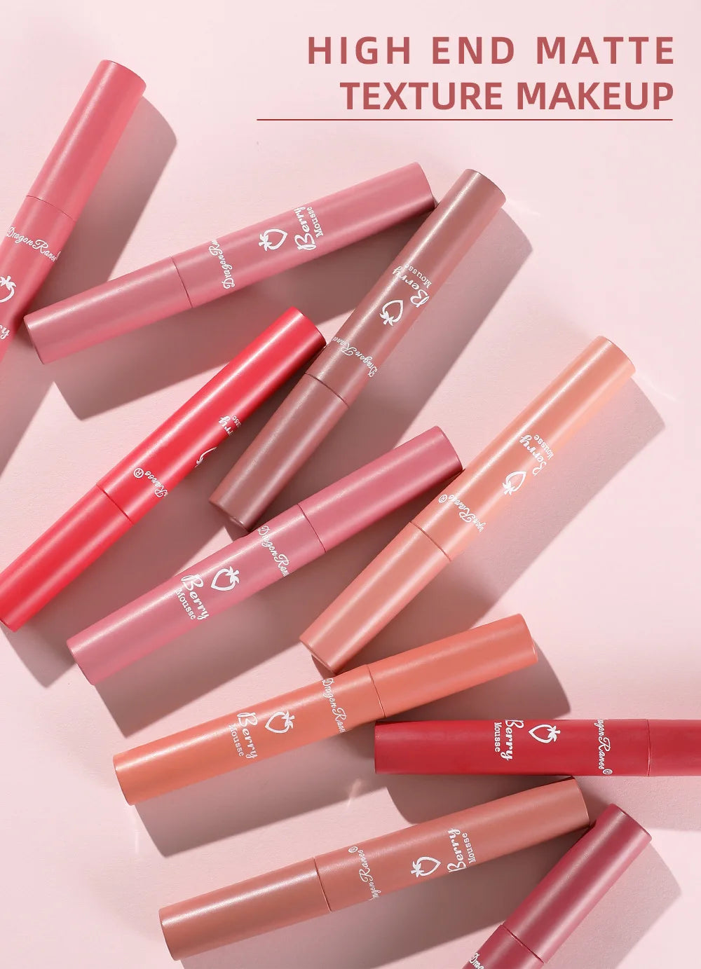 Walking Beads Lip Oil Set of Four Moisturizing Moisturizing Liquid Rollerball Lip Oil Anti-Dry Cracked Colorless Transparent