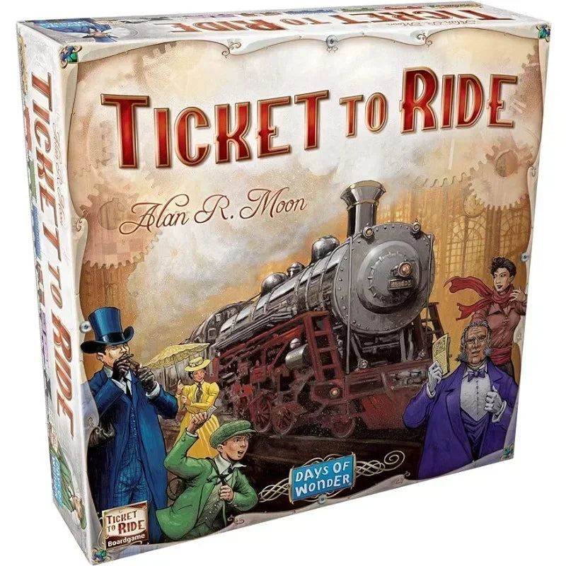 Ticket to Ride: Rails & Sails – Epic Board Game Adventure by Land and Sea (English Version)