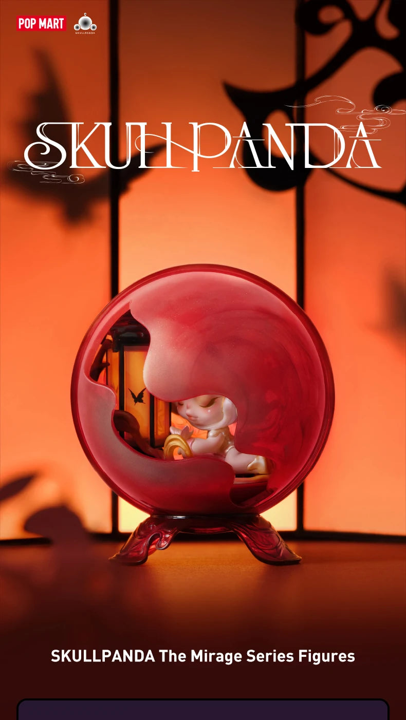 POP MART SKULLPANDA The Mirage Serie | 1 Stück oder Komplettset mit 9PCS