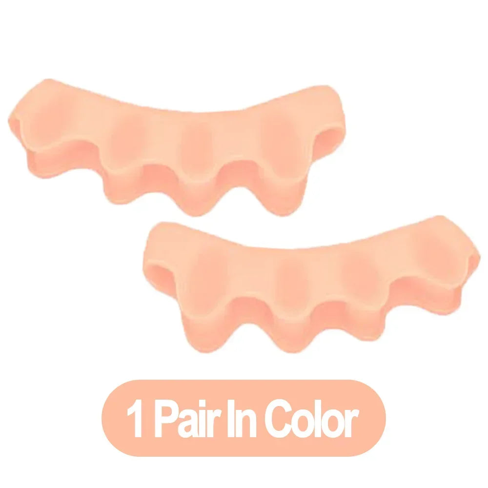 Silicone Toe Separators – Bunion Corrector & Toe Straightener