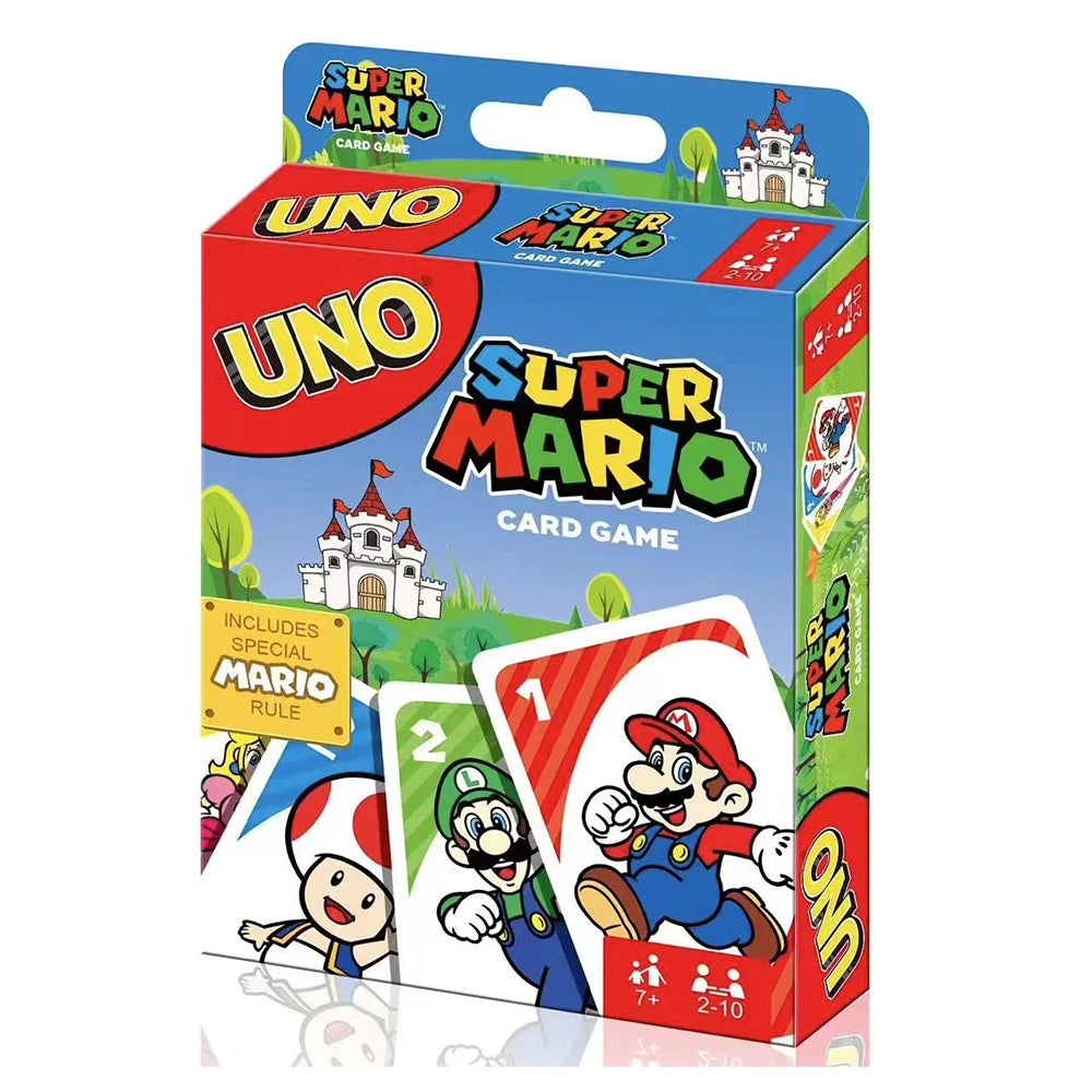Jeu de Cartes UNO – Choisissez votre Édition : Star Wars, Pikachu, Mario, Teams & plus | Jeu Amusant pour Famille & Soirée