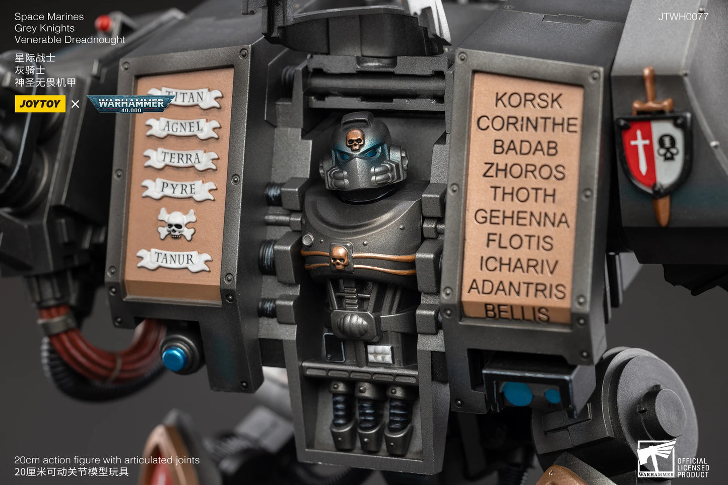 1/18 JOYTOY Action Figure 40K Grey Knight Figures And Mecha Anime Model Toy