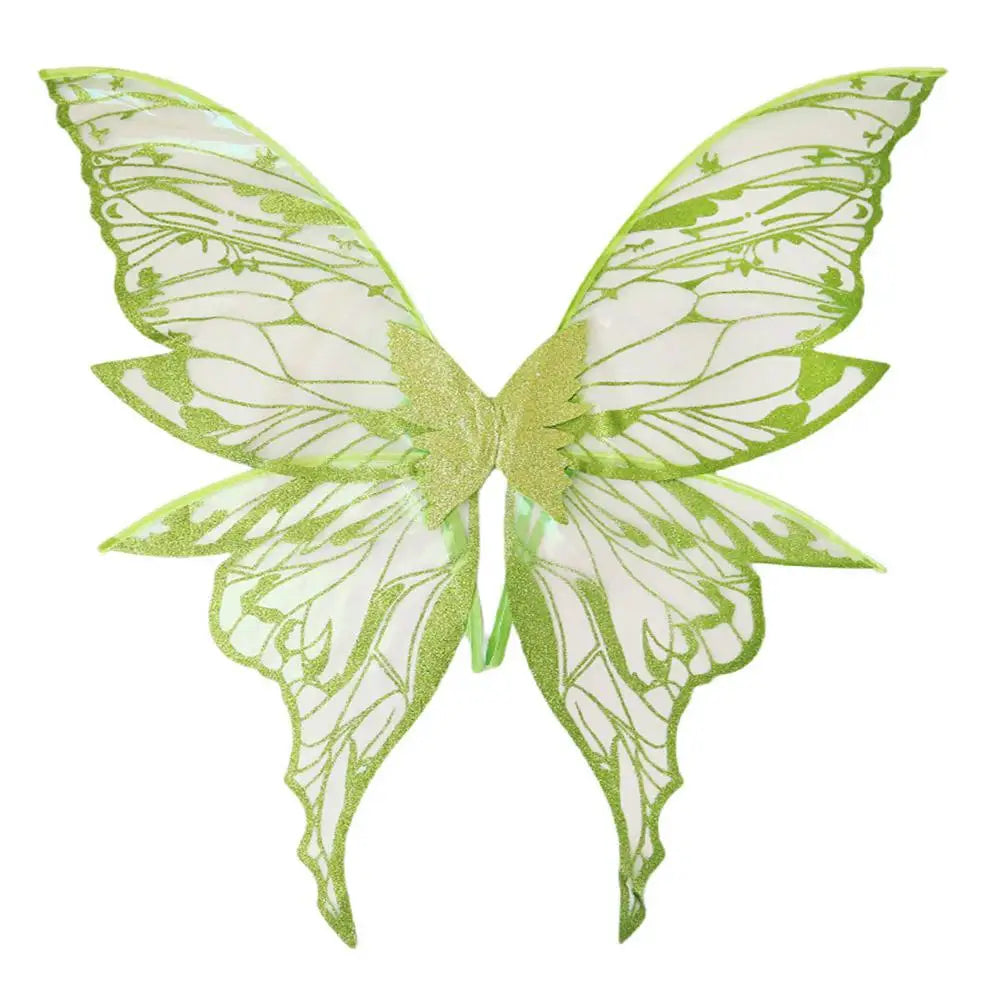 Adults Fairy Wings Girls Sparkling Angel Wings Butterfly Costume Wings for Halloween Costume Dress up Party Favor Christmas Gift