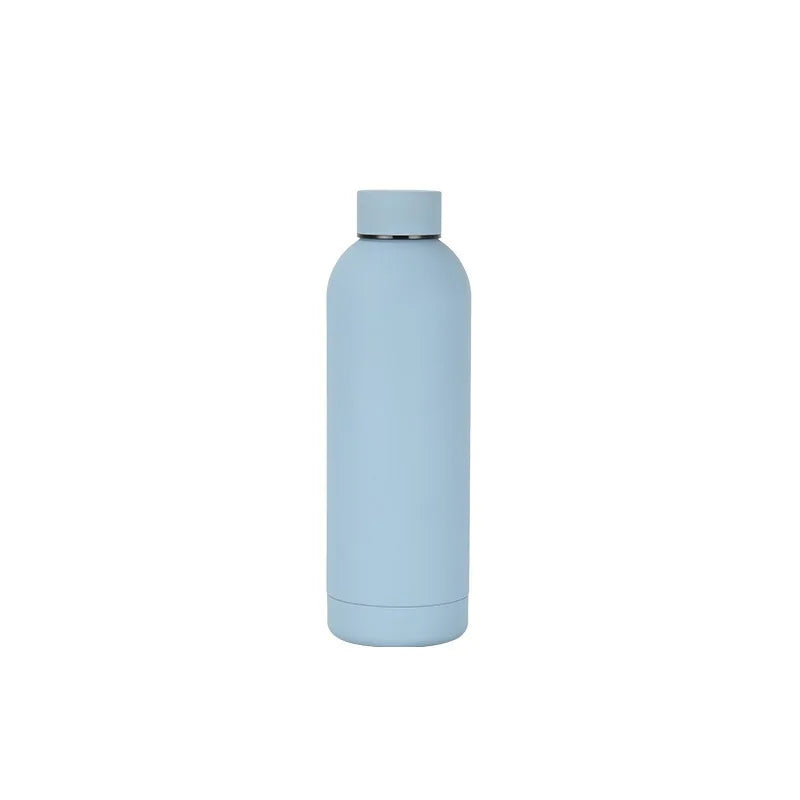 New Steel 500ml Small Mouth Bottle Outdoor Sports USA Style Portable Thermos Cup Cool Water Bottle