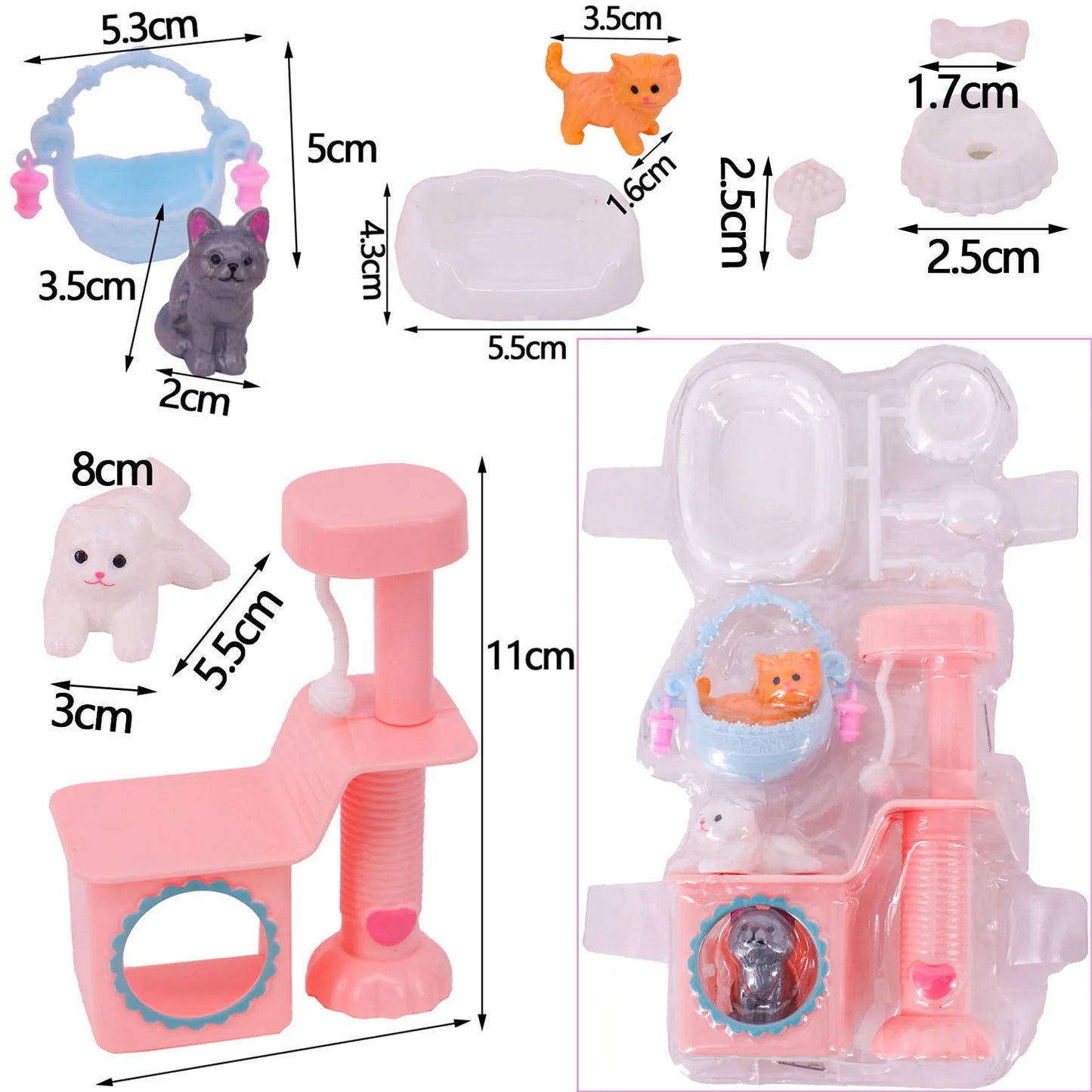 Furniture For Barbiees Doll Clothes Accessories Bed Mirror 1/6 Dollhouse Decoration Bjd Doll Accessories,Food Helmet for Barbies
