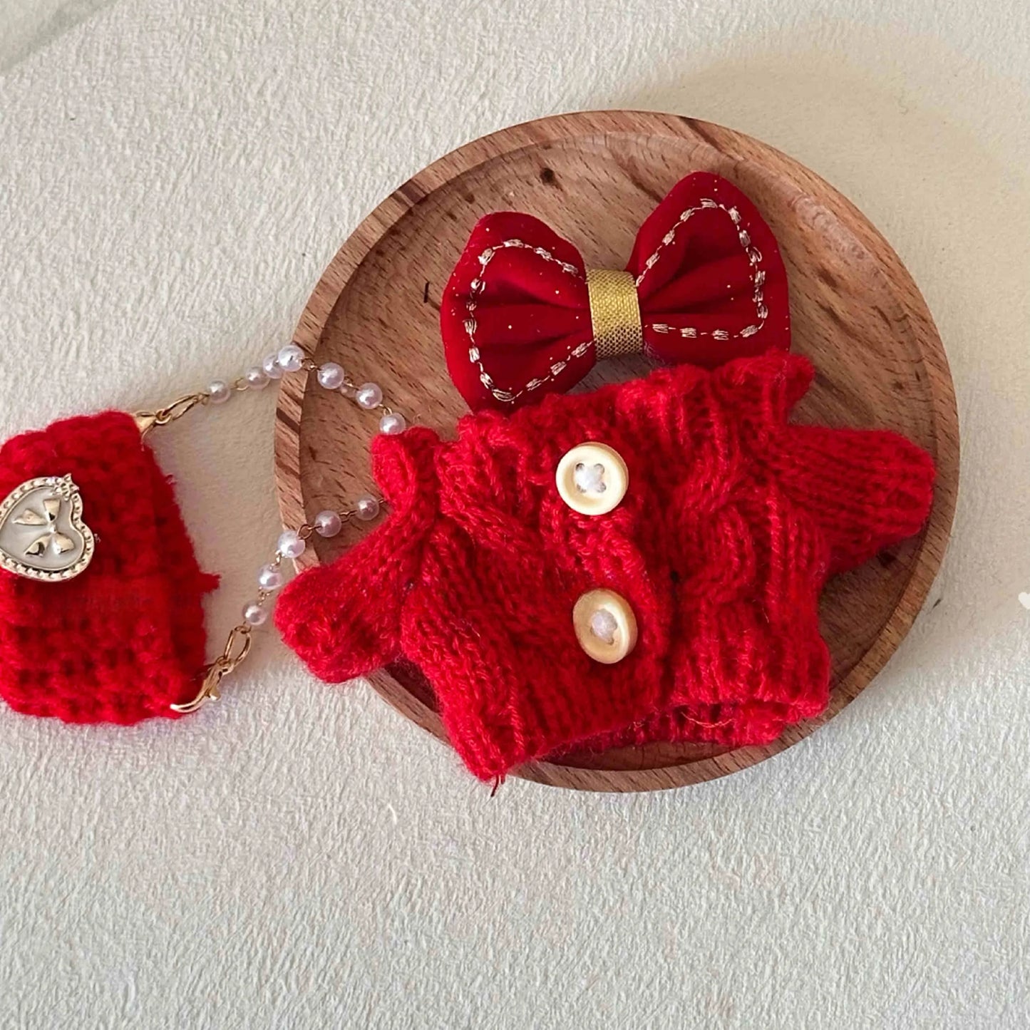 Labubu Plush Doll Clothes – Cute Macaron Outfit