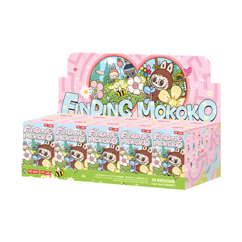 POP MART Finding MOKOKO Blind Box | 1 Stück oder 10er-Set | Labubu Sammelfiguren