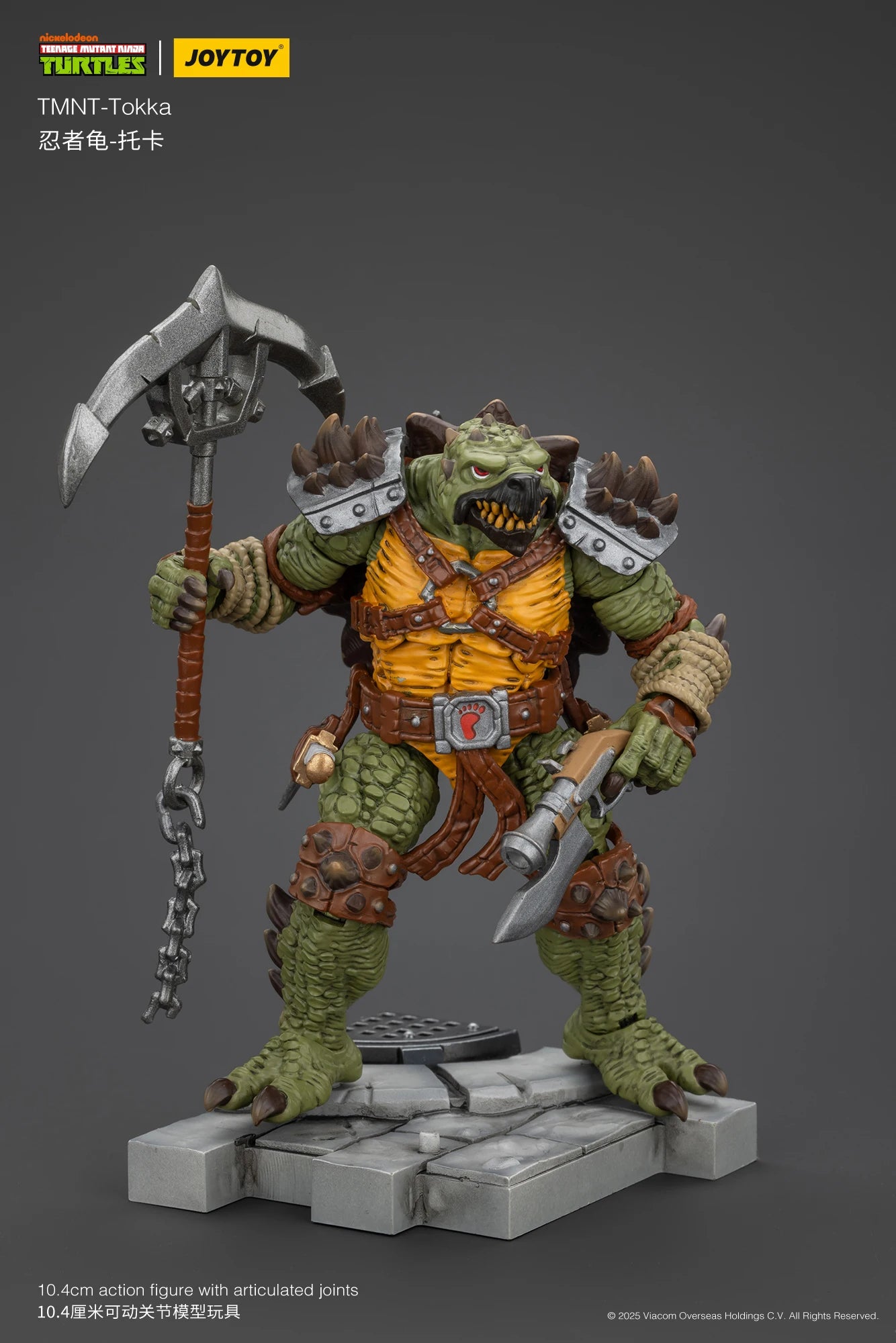 1/18 JOYTOY Action Figure Turtles Slash Tokka Anime Toy