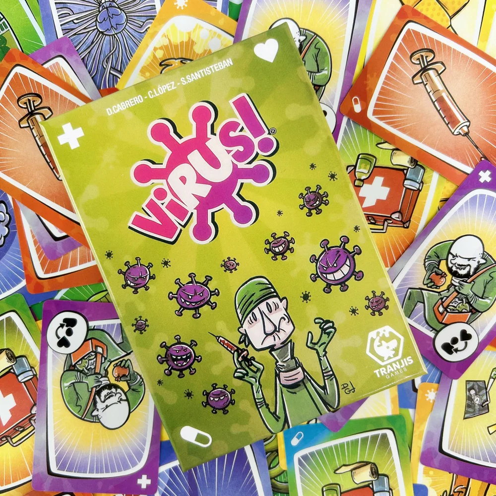 Virus! 1, 2, 3 kaartspel β Aanstekelijk leuk partyspel (Engelse versie)