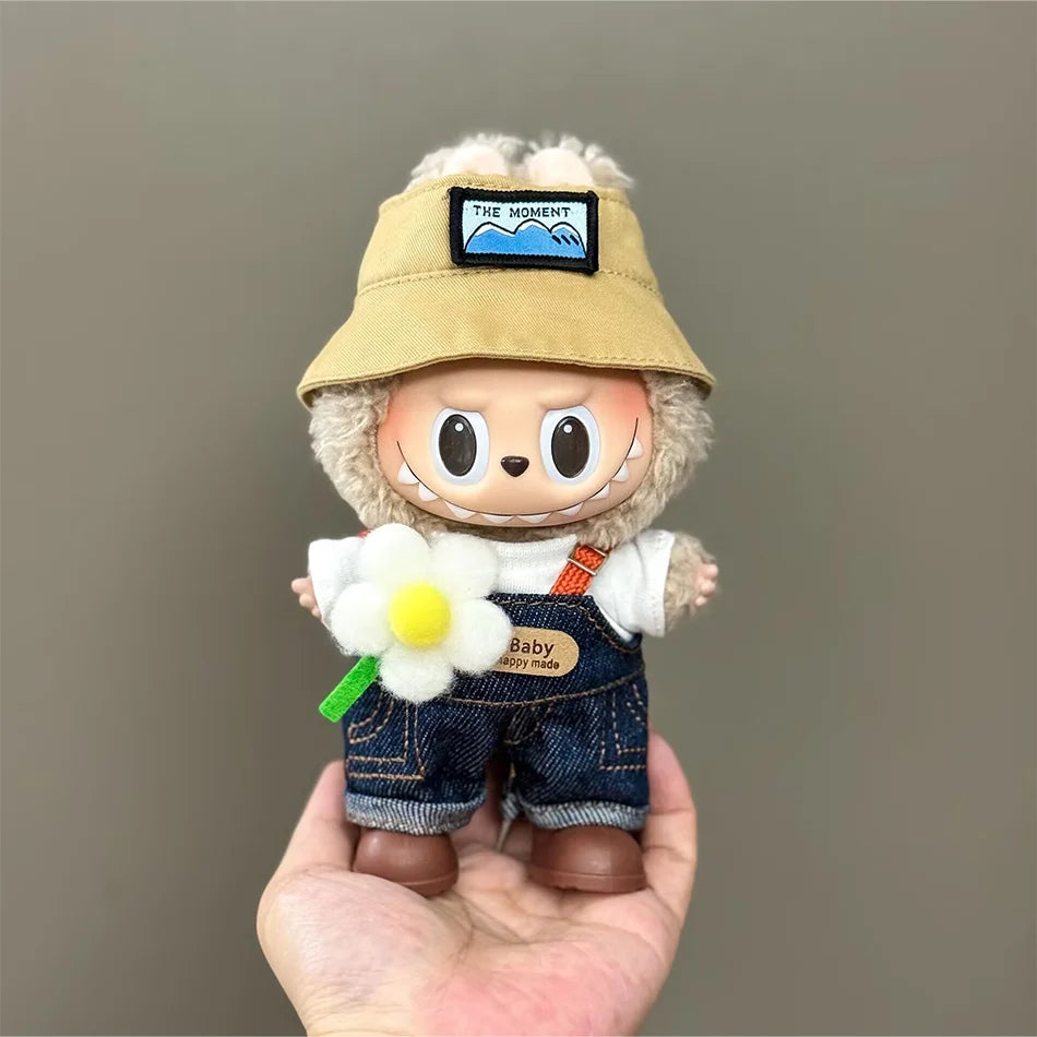 Labubu Zubehör & Kleidung – Designer-Outfits für V1 V2 V3 Labubu Figuren, Süßes Geschenk zum Geburtstag oder für Sammler