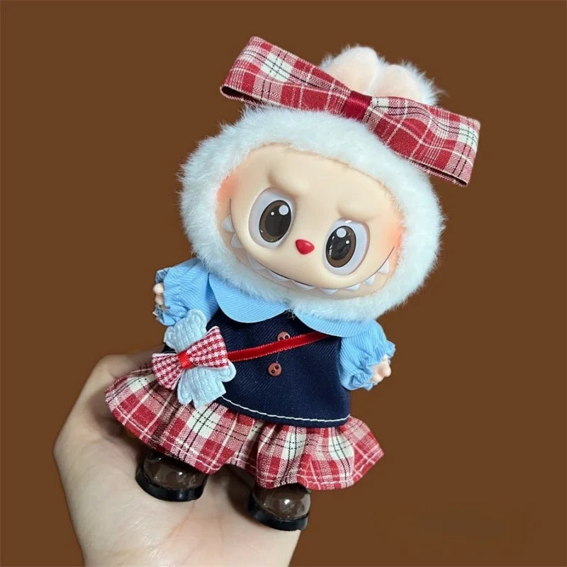 New Multiseries Mini Doll'S Clothes Outfit Accessories for 15-17cm Labubu Doll DIY Clothes Accessories