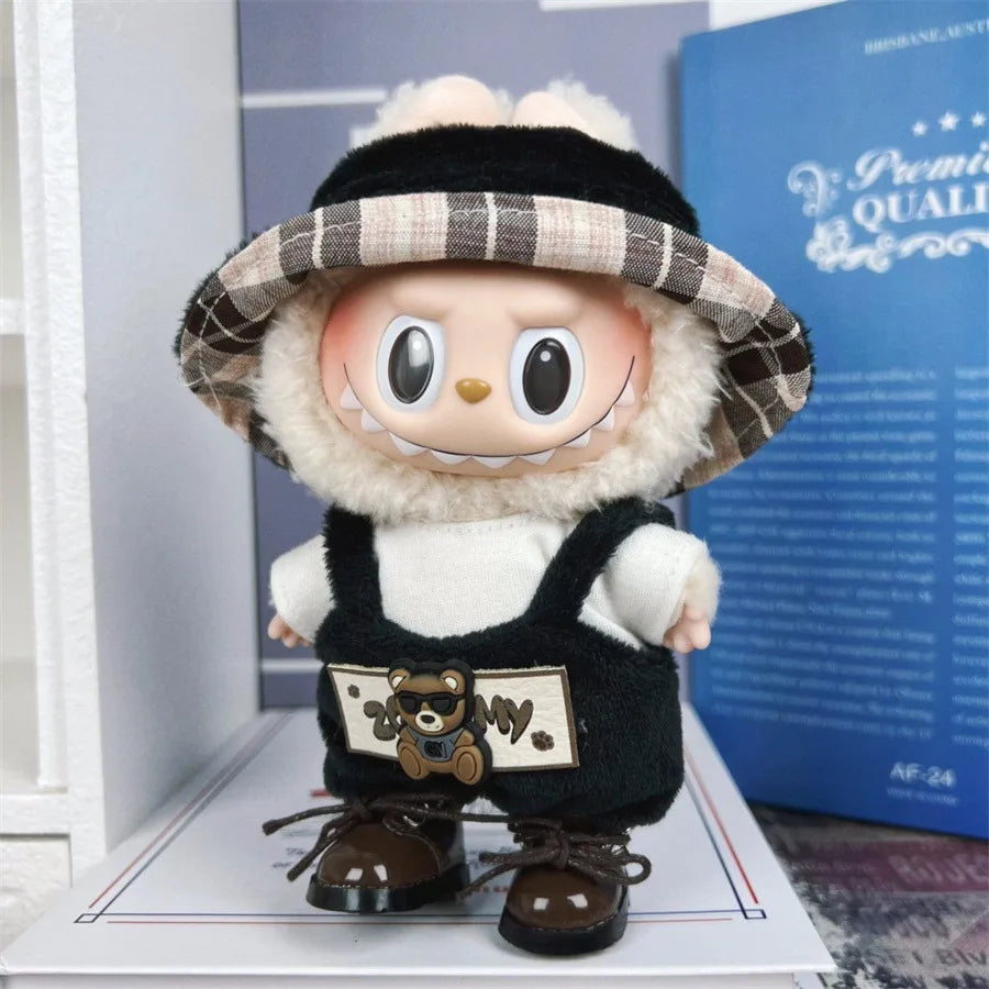 Doll Clothes Outfit Accessories For 17cm Labubu V2 V1 Doll's Clothing Different styles Cosplay dress Kid Toy Gift