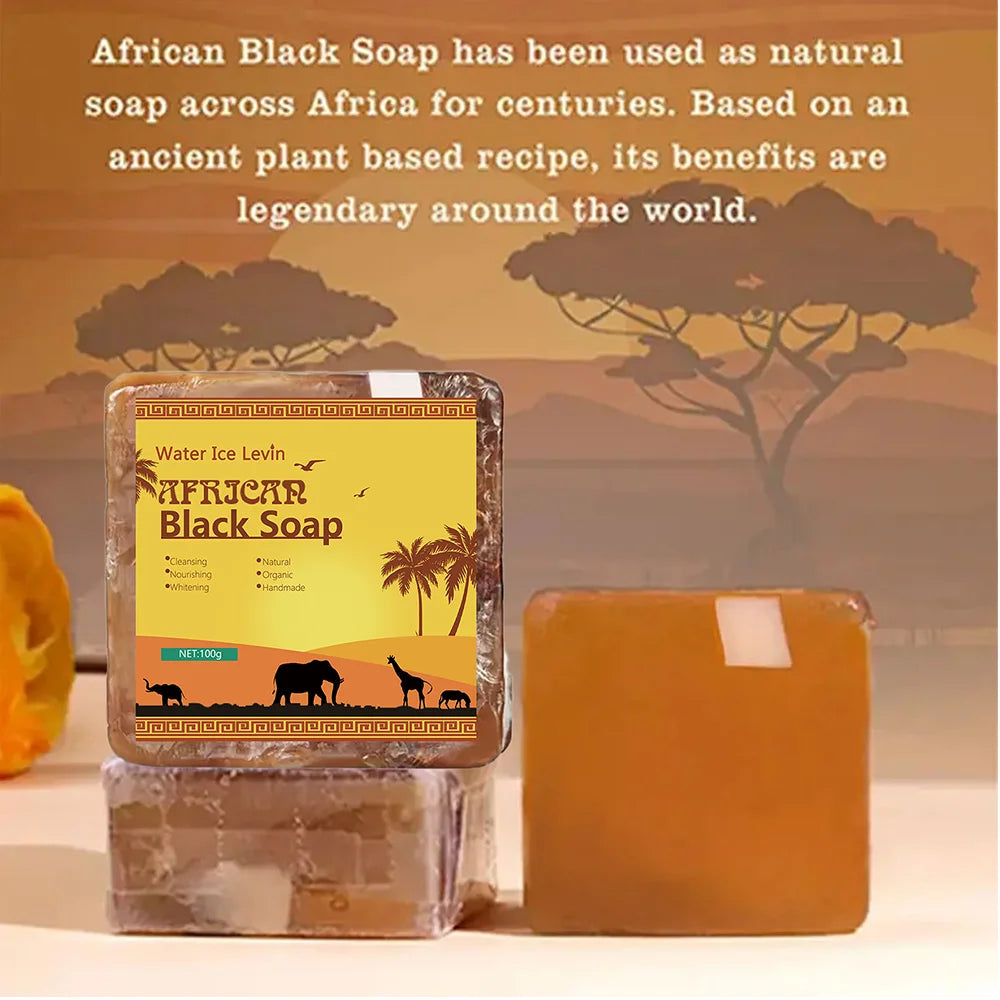 African Black Soap – Acne Treatment & Deep Cleansing Face Soap
