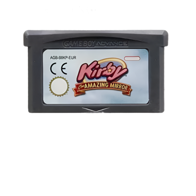 Cartouche Jeu Kirby GBA – Amazing Mirror & Nightmare in Dream Land – Version Anglaise 32 Bits pour GBA/NDS