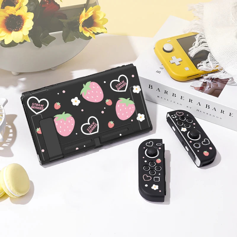 Switch Protector Case for Nintendo Switch OLED, NS Game Accessories,Handheld Separable Shell for NS Joycon, Switch Cover