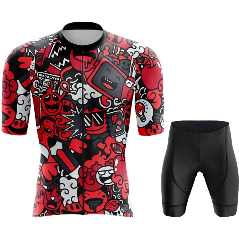 Tricuta Cycling Man Clothes 2025 Summer Men's Clothing Jersey Cycle Spring Set Mtb Bike Uniform Outfit Blouse Suit Shorts Jacket