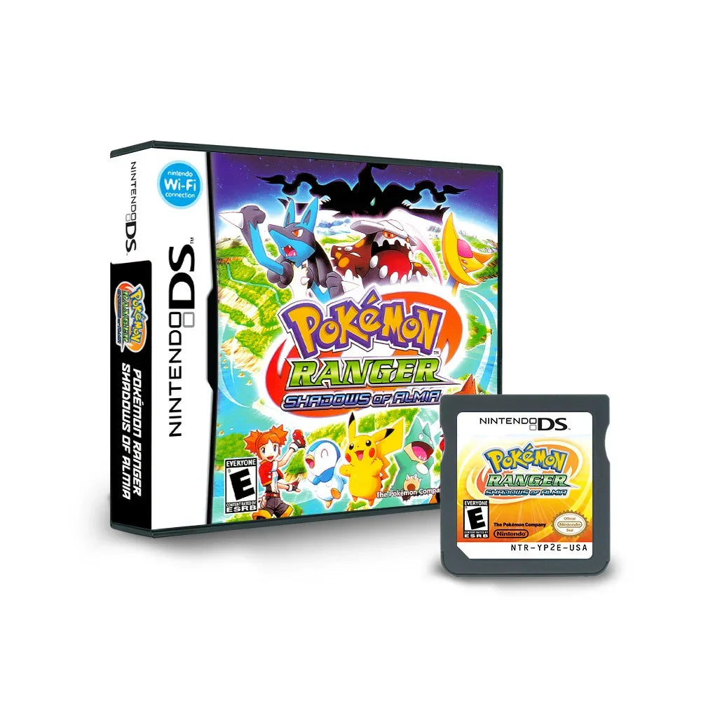Cartouche de jeu NDS originale en boîte – Pokémon, Zelda, Mario | Version anglaise | Pour DS/3DS/DSi