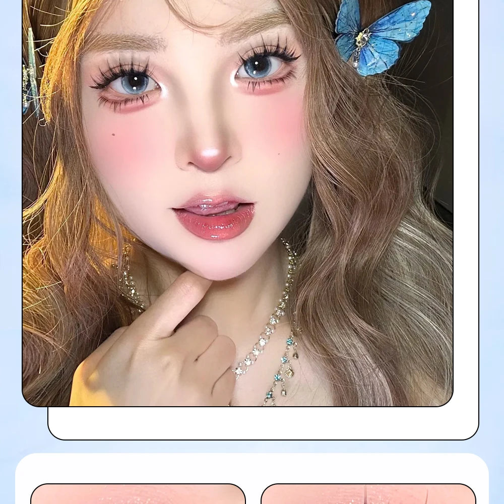 Upgraded Sunflower False Eyelashes No Glue Fake Lashes Natural Reusable Band-Free Lashes Manga Lash Makeup Korean