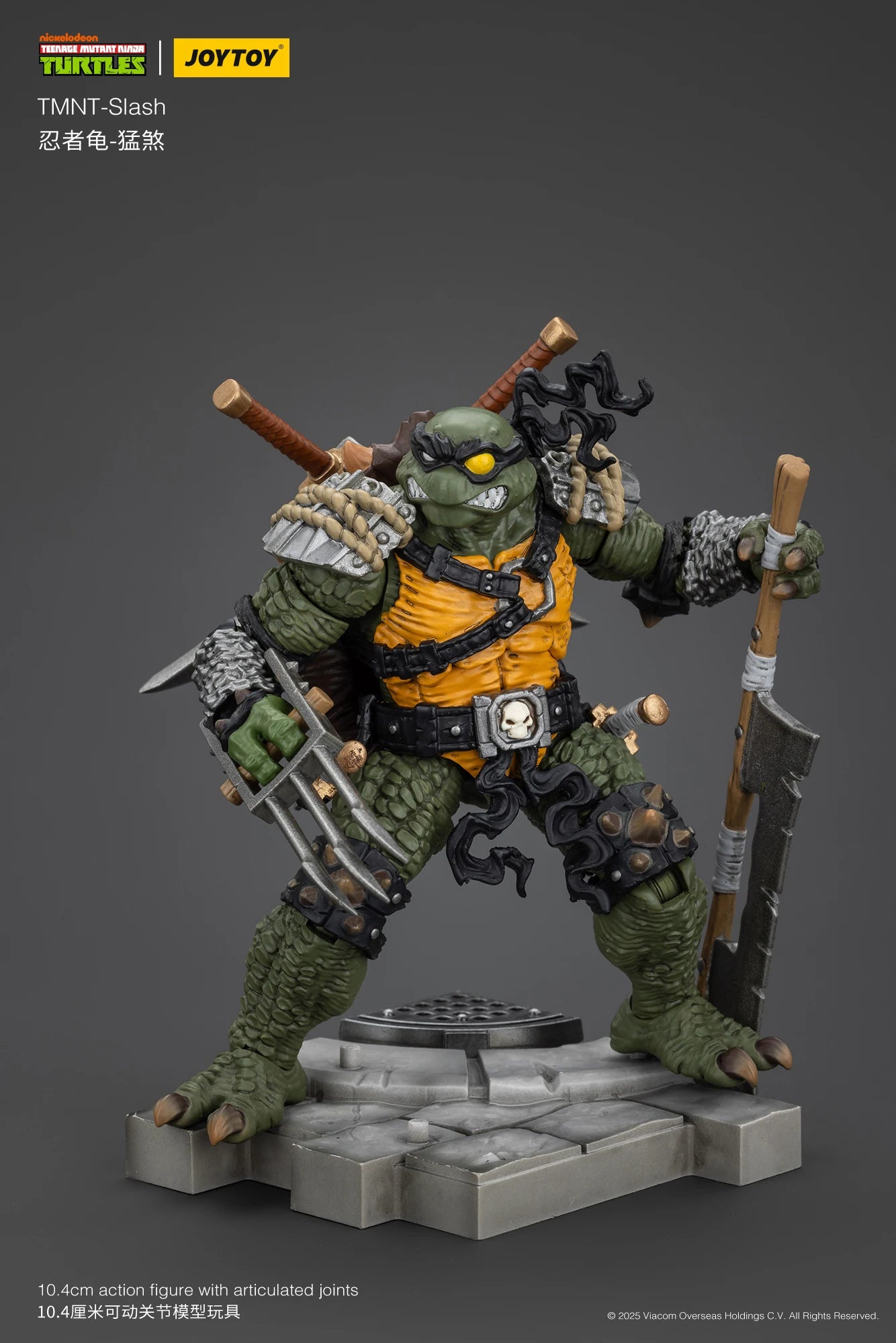 1/18 JOYTOY Action Figure Turtles Slash Tokka Anime Toy
