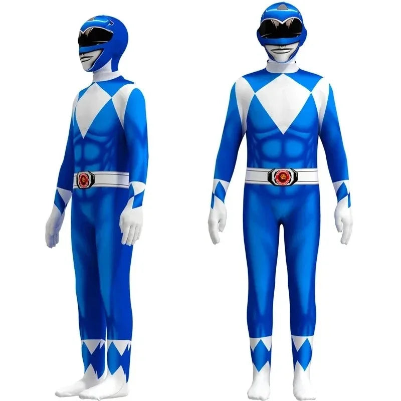 Adult Morpher Superhero Samurai Sentai Shinkenger Rangers Cosplay Fantasia Halloween Costume Mask for Men Boy