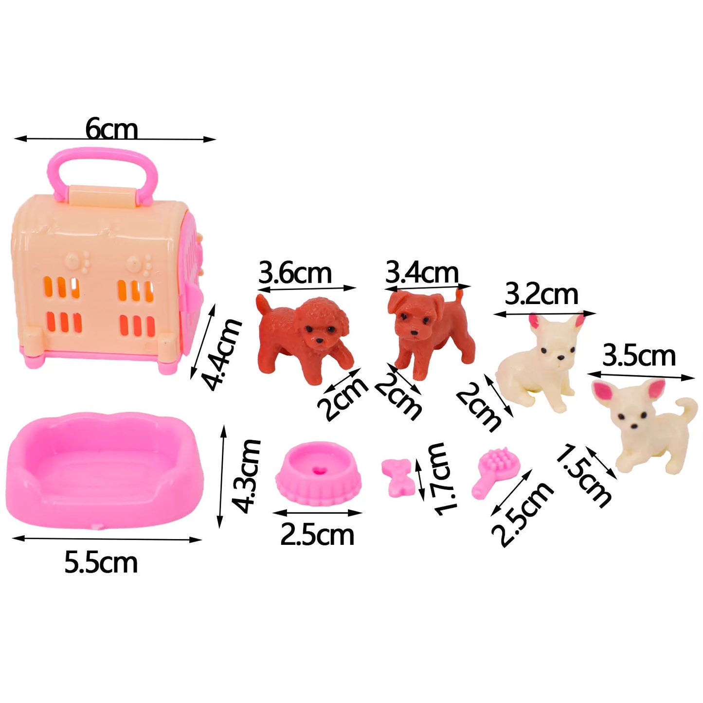 Furniture For Barbiees Doll Clothes Accessories Bed Mirror 1/6 Dollhouse Decoration Bjd Doll Accessories,Food Helmet for Barbies