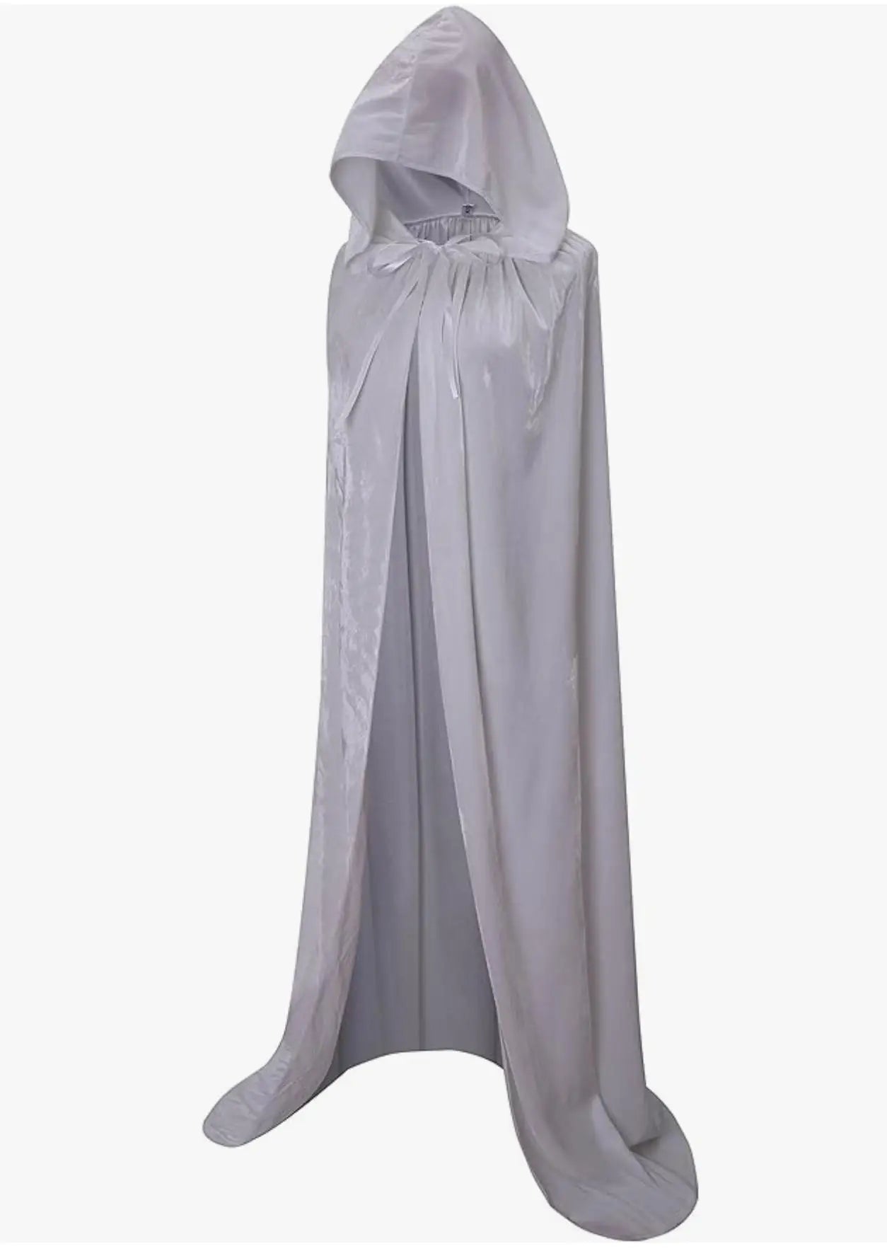 Christmas Grim Reaper Cloak Velvet long Hooded Unisex cape for Devil Witch Wizard Halloween Christmas Cosplay cloak