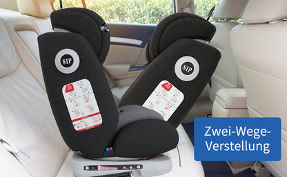 AP02 KL005 Child Baby Car Seat 360° Rotatable ECE ISOFIX, Rest Position 5-Point Harness 9-36KG Group 0+1/2/3 9-36 kg/0-12 Years