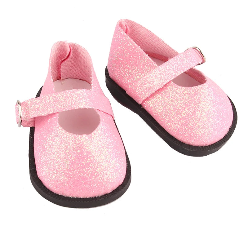 7 Cm Doll Shoes Clothes Handmade Boots For American 18 Inch Girl&43Cm Baby New Born,OG Doll Accessories Shoes Gift Festival Toy