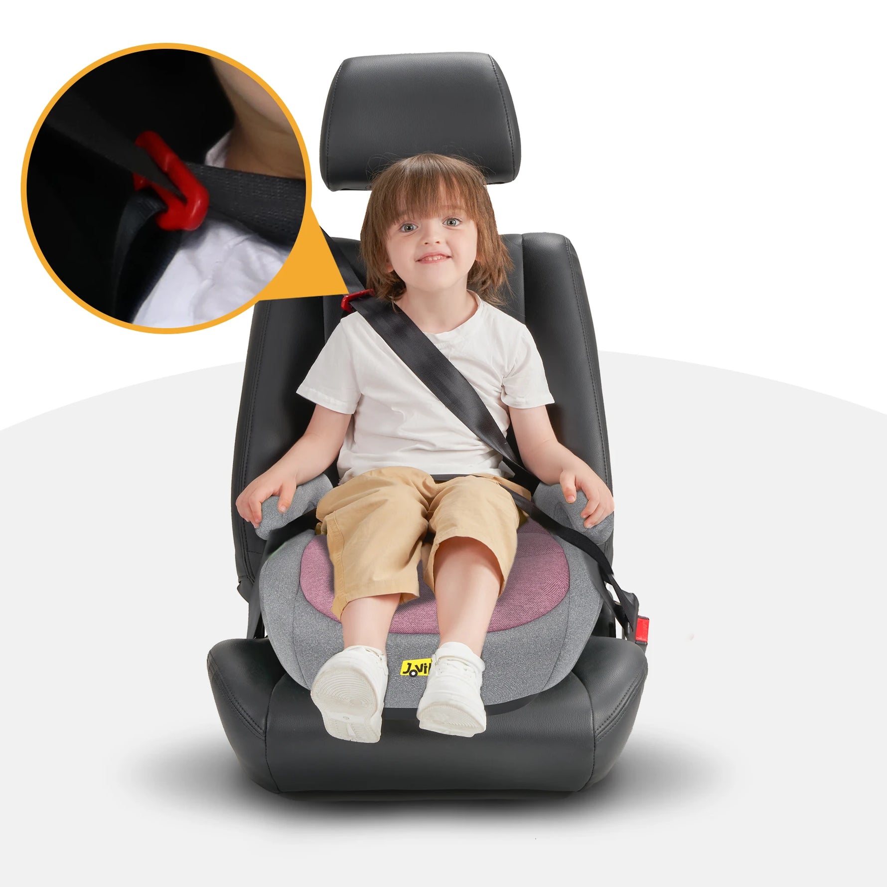 Jovikids OHHO Portable Baby Car Seat Booster 125-150cm