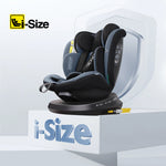 Reecle 360 Child Baby Car Seat with ISOFIX, 40-150cm (Group 0+ 1/2/3, 0-36 kg), Approx. 0-12 Years