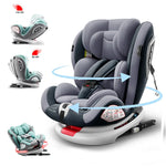 Child Seat 360-degree rotating car seat Simple portable seat removable and adjustable infant car seat for children 1-12 years ol
