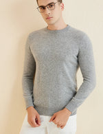 Sweater for Men 100% Merino Wool Knit Sweaters New Fall Winter Warm Long Sleeve Pullover Male Soft Jumper Korean Luxury Clothing