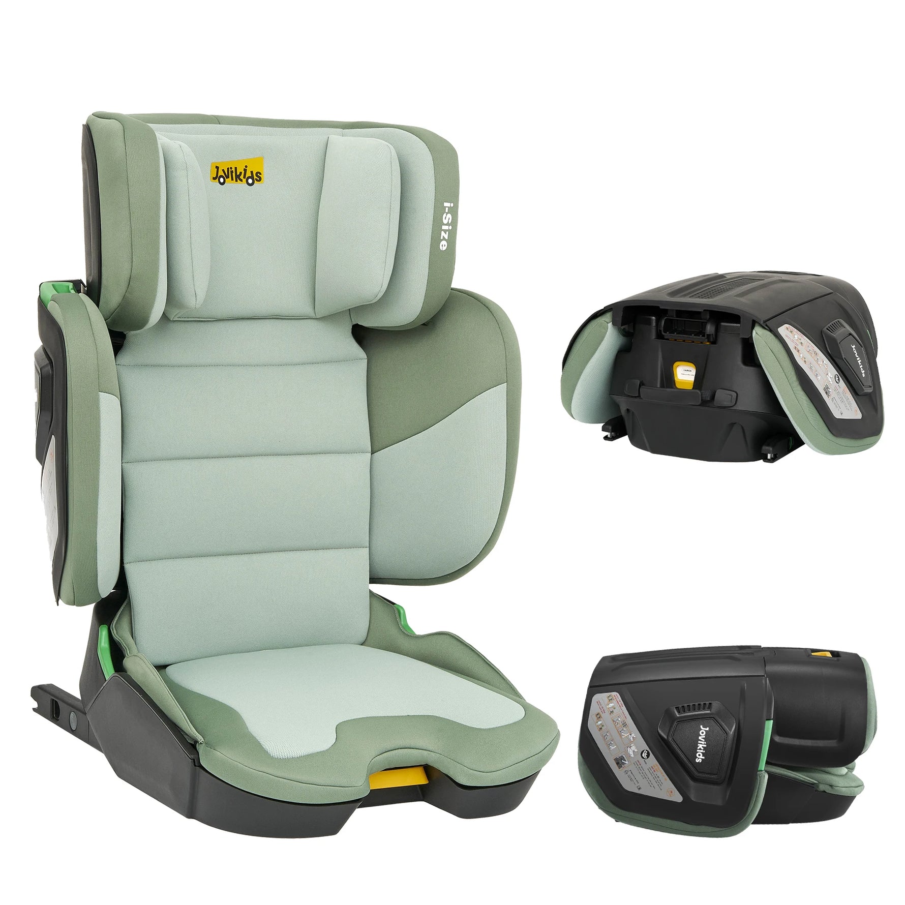 Jovikids Rober Portable Highback Baby Car Seat Booster i-Size 100-150cm