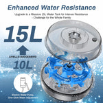 MERACH Water Rowing Machines 16 Levels of Quiet Resistance Foldable Compact Rowing Machine 350 LB Weight Capacity with Bluetooth