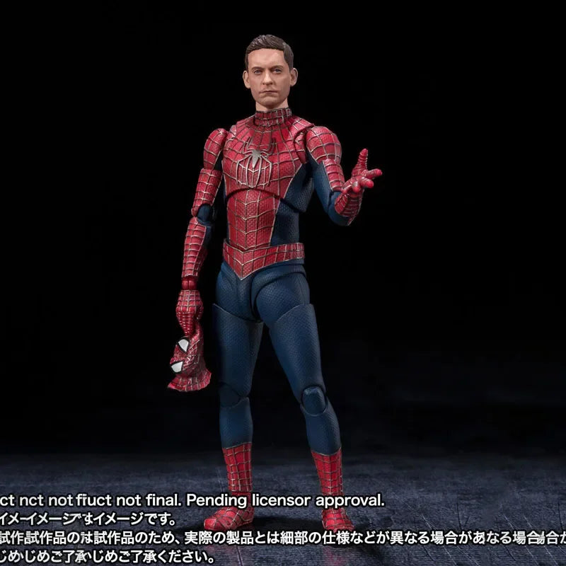 CT Spider-man: No way Home Friendly Neighborhood Spiderman S.H.Figuarts The Amazing Spider-Man Action Figure Model Toy Kids Gift