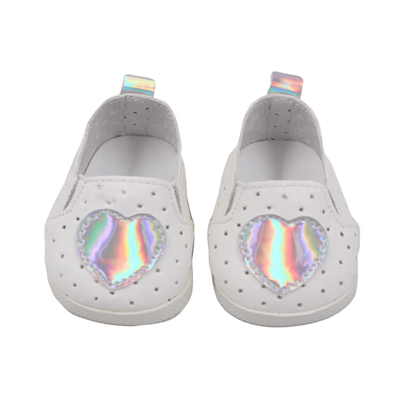 7 Cm Doll Shoes Clothes Handmade Boots For American 18 Inch Girl&43Cm Baby New Born,OG Doll Accessories Shoes Gift Festival Toy