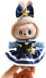 Mini Plush Doll'S Clothes Outfit Accessories For Korea Kpop Exo Labubu V1 V2 Idol Dolls Goose Dinosaur Macaron Clothing Gift