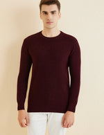 Sweater for Men 100% Merino Wool Knit Sweaters New Fall Winter Warm Long Sleeve Pullover Male Soft Jumper Korean Luxury Clothing