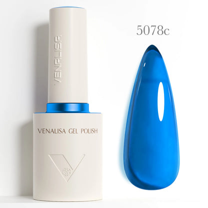 VENALISA 10ml Nail Gel Polish 90Colors HEMA/TPO Free UV LED Soak Off Long Lasting High Gloss Base TopCoat for Salon DIY Manicure