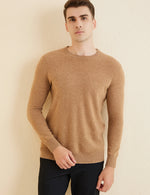 Sweater for Men 100% Merino Wool Knit Sweaters New Fall Winter Warm Long Sleeve Pullover Male Soft Jumper Korean Luxury Clothing
