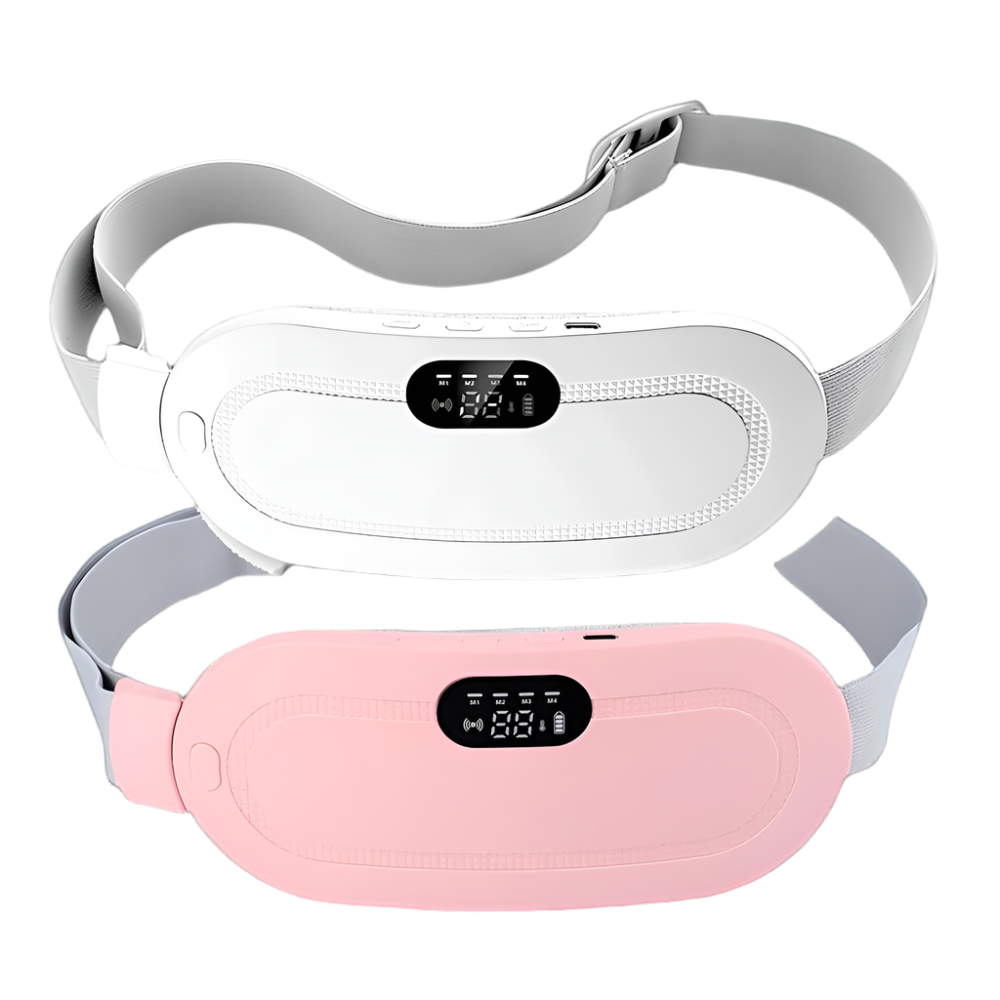 Massaging belly belt.