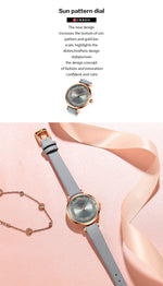 NEW CURREN Watches Women's Quartz Leather Wrsitwatches Fashionable Classic Clock with box