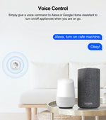 GIRIER Tuya Smart Wifi Plug 20A Remote Control Smart Socket Outlet EU Power Monitor Timer Function Works with Alexa Google Home