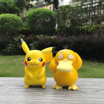 original Pokemon Figures Pikachu Charmander Psyduck Jigglypuff Bulbasaur Squirtle PVC Toys Model