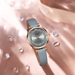 NEW CURREN Watches Women's Quartz Leather Wrsitwatches Fashionable Classic Clock with box